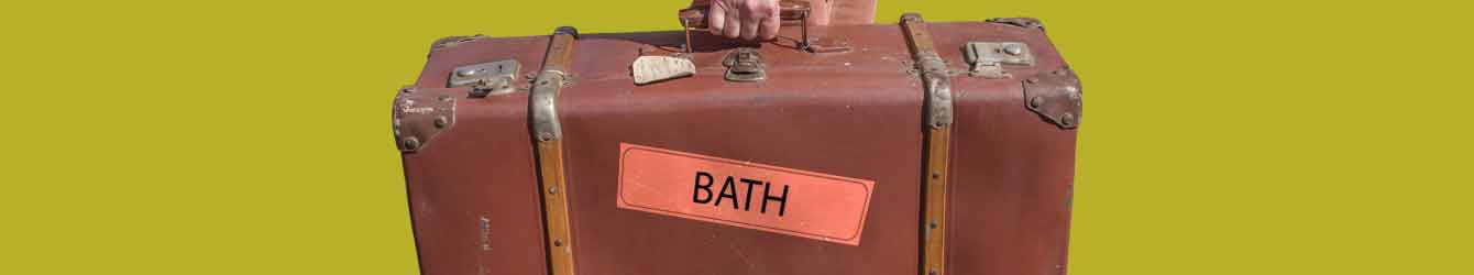Artistic banner representing Bath Visit Here